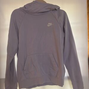 Lavender Nike Fleece Hoodie